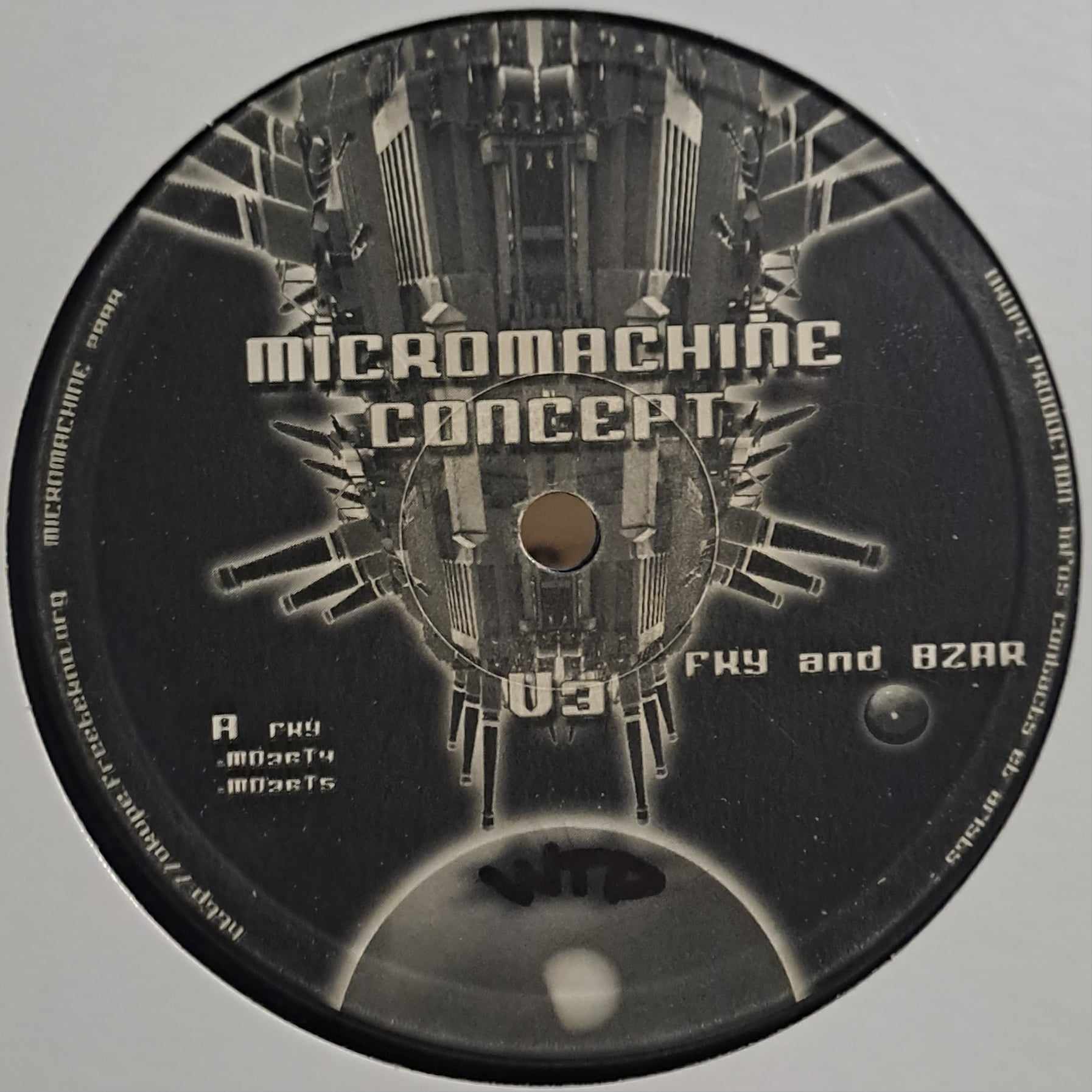 Micromachine 03 - vinyle freetekno